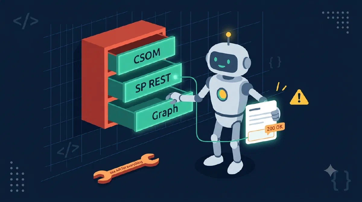 CSOM vs SharePoint REST vs Graph: My Pick-One Playbook