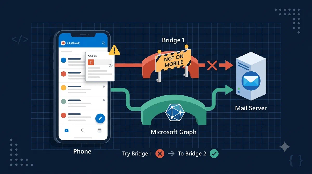 Same Email, Different Source: Falling Back to Microsoft Graph on Outlook Mobile
