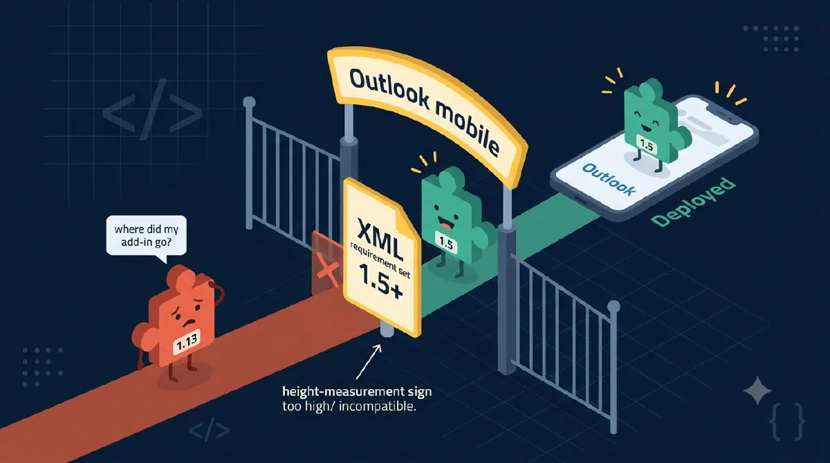 Why My Outlook Add-in Lies About Its Version (And Yours Should Too)
